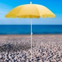 Plážový slunečník 180 cm UV30 Beach, žlutý