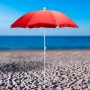 Plážový slunečník 180 cm UV30 Beach, terakota