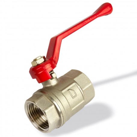 STABILO Sanitär Mosazný kulový ventil 1 1/4" IG DN32, 42 mm