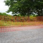 Bezpečnostní stavební plot 30x1 m, oranžový