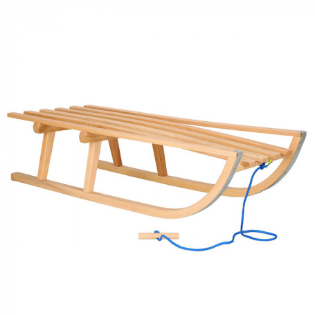 SPRINGOS Dřevěné sáňky 90 cm