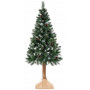 Umělý vánoční stromeček s větvičkami z materiálu příjemného na dotek, které vypadají velmi reálně. Větvičky mají hnědou fólii, která pod sebou skrývá drát. Větvičky vánočního stromku lze snadno ohýbat do různých směrů a tvarovat tak různá patra stromku a dát jim různé tvary.