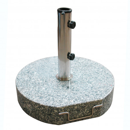 Stojan na slunečník s kolečky 45 cm 40 kg Granit